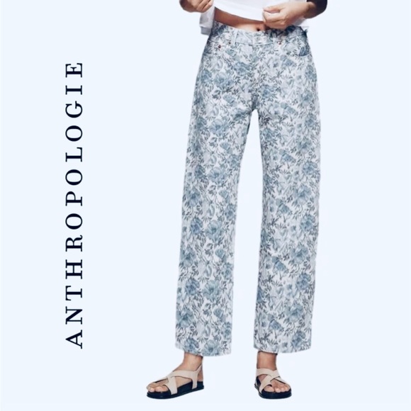 Anthropologie Levi's 501 90's High-Rise Straight-Leg Jeans 30x27 - Picture 1 of 10